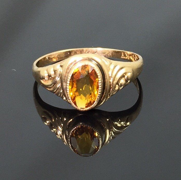 Victorian on sale baby ring