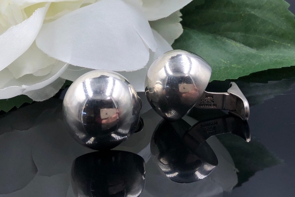 Hans Hansen Sterling Silver Modernist Cufflinks