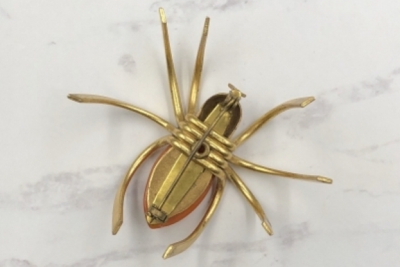 Good's Vintage Art Deco Spider Brooch
